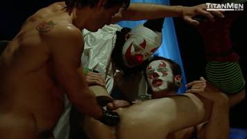 Cirque Noir – Joey Russo, Rj & Ouchy The Clown