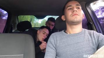 Le chauffeur Uber ce voyeur - Leo Blue , Dimitri Star , Luca Libra