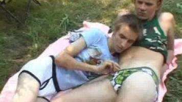 Outdoor Blowjobs Camping Twinks